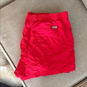 Columbia Women's Red Athletic Shorts